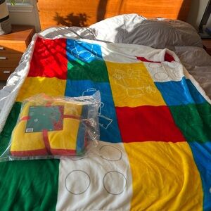 Lego fleece blanketed
